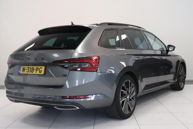 Skoda SUPERB Combi 1.4 TSI iV Sportline Business | Panoramadak | SSoH 94,9 % | Camera | Matrix LED | Elektr achterklep | Navigatie |