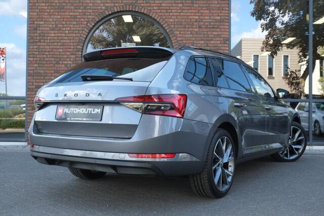 Skoda SUPERB Combi Sportline iV | Trekhaak | El stoelen | 360 Camera |