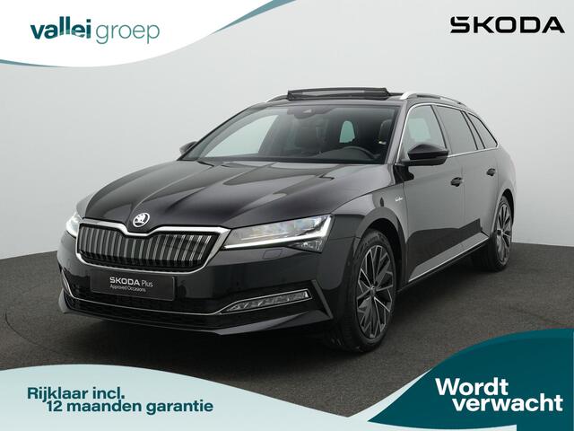 Skoda SUPERB 1.4 TSI iV 218 pk Laurin & Klement | Panoramadak | Trekhaak | Leder | Geheugen-/ventilatiestoelen | Navigatie Columbus | Matrix LED | Canton