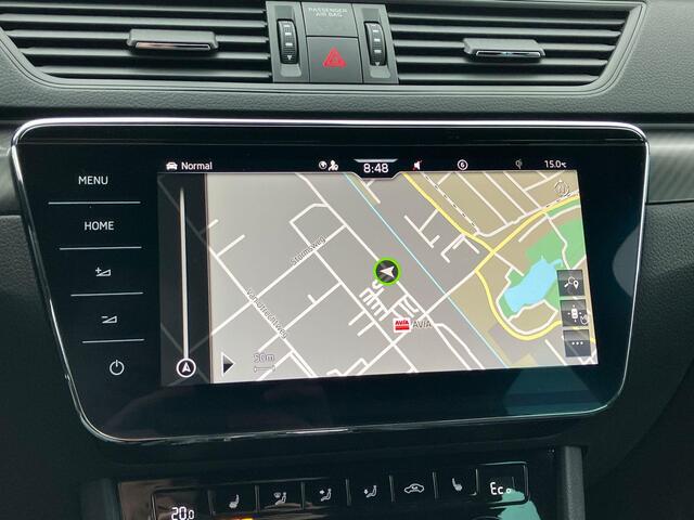 Skoda SUPERB Combi 1.4TSI 160kW/218PK iV Sportline DSG · Panoramadak · Trekhaak · 360°Camera + Parkeersensoren · Stoelverwarming · Apple/Android Car Play ·