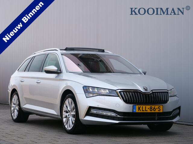 Skoda SUPERB Combi 1.4 TSI iV Style 218 Pk Automaat Navi / DAB / Apple Carplay / Pano-dak