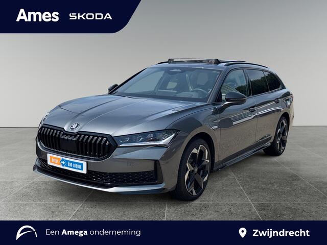 Skoda SUPERB Combi 1.5 204pk TSI PHEV Sportline Business Trekhaak wegklapbaar | Head-up display | Panoramadak elektrisch bedienbaar