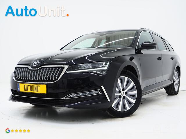 Skoda SUPERB Combi 1.4 TSI iV Style | Leder | Trekhaak | 360 | Massage | Stoelkoeling | Keyless | Virtual | Sfeerlicht