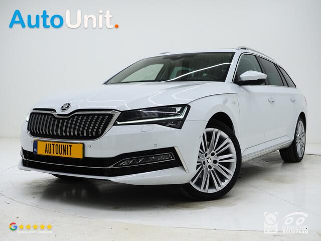Skoda SUPERB Combi 1.4 TSI iV Laurin & Klement | Panoramadak | Leder | Trekhaak | Massage | Canton | Stoelkoeling | 360 | Memory