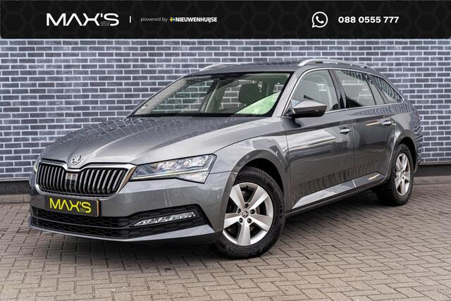 Skoda SUPERB Combi 1.5 TSI Business Edition | Trekhaak | Panoramadak | Cruise Control Adaptief | Stoelverwarming | Keyless Entry | LED Koplampen | Navigatie | Apple Carplay | Android Auto