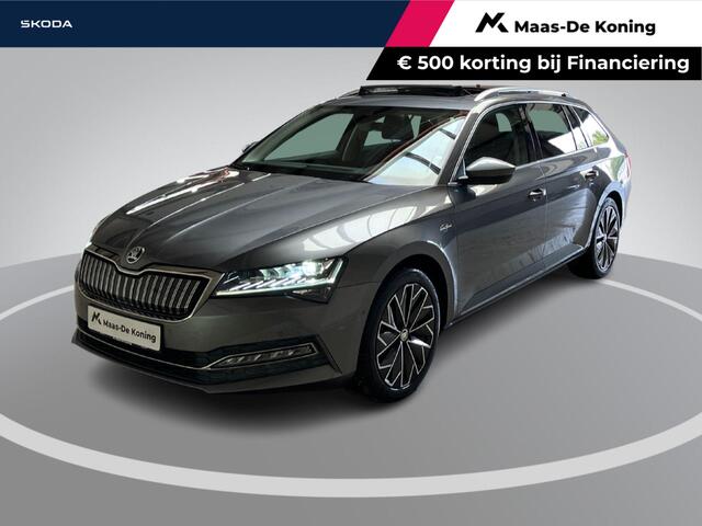 Skoda SUPERB 1.4TSIiV 160kW/218PK Laurin & Klement · Panoramadak · Leder · Navigatie · 360gr Camera · Apple/Android Car Play · Canton Audio ·