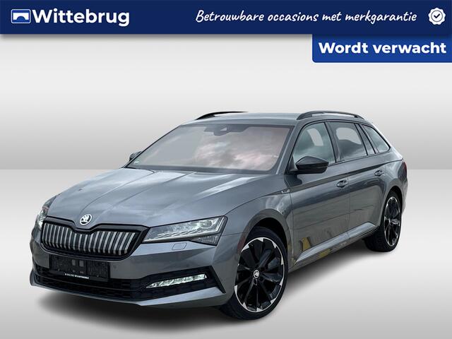 Skoda SUPERB Combi 1.4 TSI 218pk DSG iV Sportline Business / Matrix LED / Virtual Cockpit / Memory Seats / Camera / Stoelverwarming Voor & Achter / 19" LMV