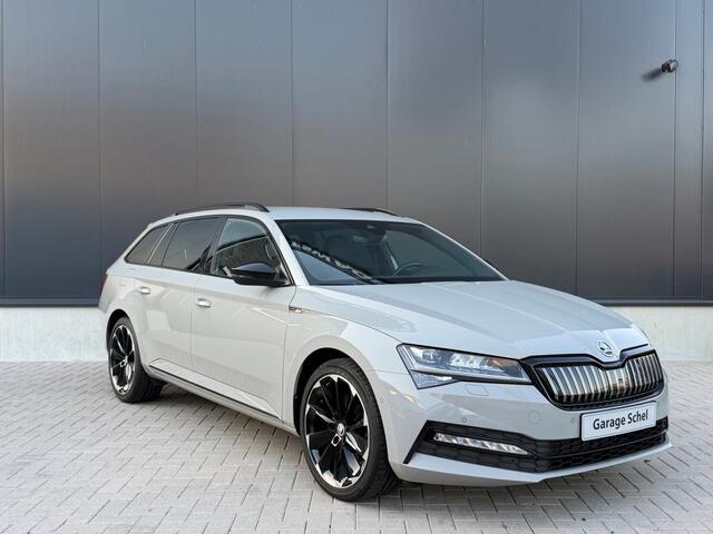 Skoda SUPERB Combi 1.4 TSI iV Sportline - Navi - Memory Sportstoelen - Camera - Stoel-stuurverwarming - 19" LM velgen - Rijklaar