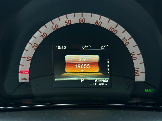 Smart EQ FORFOUR Comfort PLUS 18 kWh, Automaat, Bluetooth, Camera, Cruise, Pano, Leder, DAB, NAP
