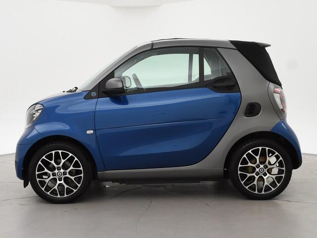 Smart FORTWO cabrio EQ COMFORT PLUS 18 KW + 16 INCH LMV | LEDER | STOELVERW. | CAMERA | NAVIGATIE
