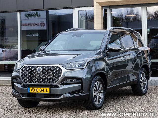 Ssangyong REXTON 2.2 E-XDI SAPPHIRE 4WD 3500 Trekgewicht, GRIJS Kenteken