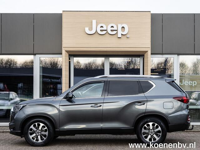 Ssangyong REXTON 2.2 E-XDI SAPPHIRE 4WD 3500 Trekgewicht, GRIJS Kenteken