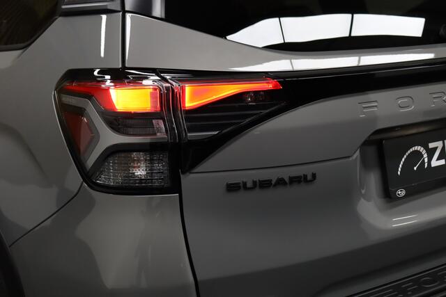 Subaru FORESTER 2.0i e-BOXER Premium Black | First Edition | Panoramadak | Leder | Adaptive-cruise | Navigatie | Apple Carplay & Android Auto | Elek. Achterklep | Keyless | Navigatie | Rondomzicht Camera | Dodehoekdetectie