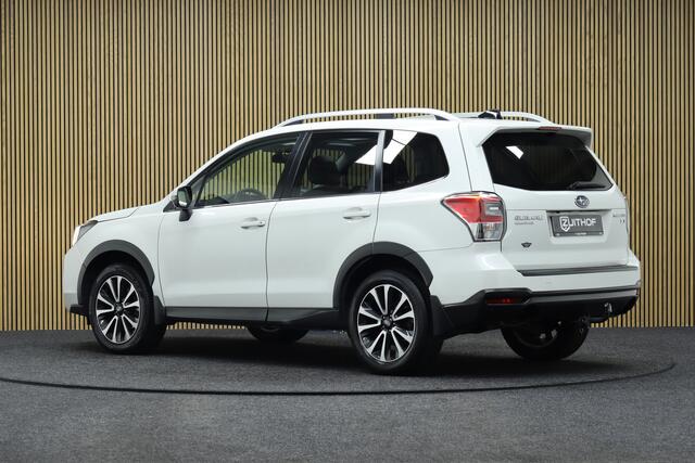 Subaru FORESTER 2.0 XT 241PK Sport Premium AWD Automaat | Trekhaak | Elek. Glazen Panoramadak | Adaptive-cruise | Camera | Clima | Navigatie | Leder | Elek. Achterklep | Stoelverwarming V+A | Stuurverwarming | Keyless | Dodehoekdetectie