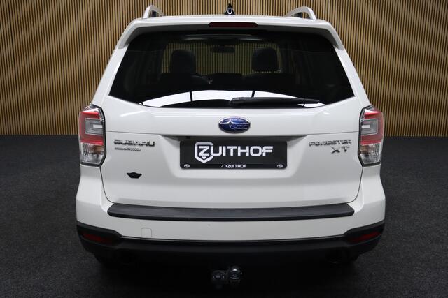 Subaru FORESTER 2.0 XT 241PK Sport Premium AWD Automaat | Trekhaak | Elek. Glazen Panoramadak | Adaptive-cruise | Camera | Clima | Navigatie | Leder | Elek. Achterklep | Stoelverwarming V+A | Stuurverwarming | Keyless | Dodehoekdetectie