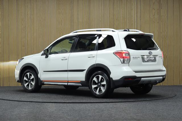 Subaru FORESTER 2.0 Premium AWD Harman Kardon Audio | Elek. Glazen Panoramadak | Trekhaak | Adaptive-cruise | Camera | Clima | Leder | Navigatie | Elek. Achterklep | Keyless | Stoelverwarming | Dodehoekdetectie