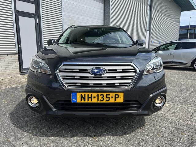 Subaru OUTBACK 2.5i Premium Automaat | All Season Banden | Trekhaak | Elek. Schuif/Kantel Dak | Crème Witte Lederen Bekleding