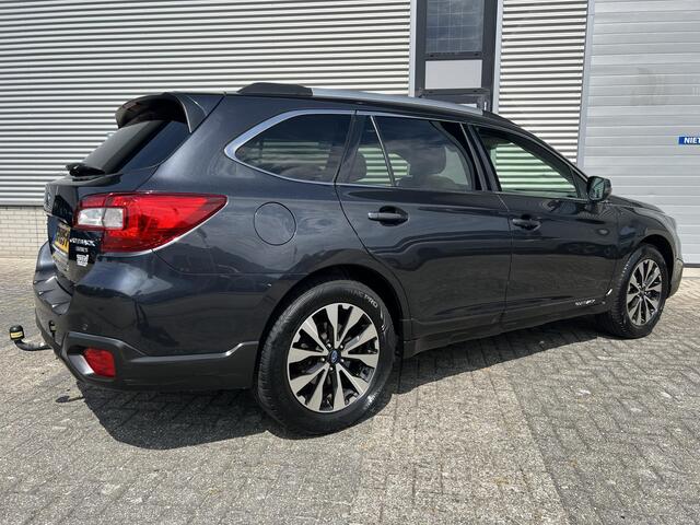 Subaru OUTBACK 2.5i Premium Automaat | All Season Banden | Trekhaak | Elek. Schuif/Kantel Dak | Crème Witte Lederen Bekleding