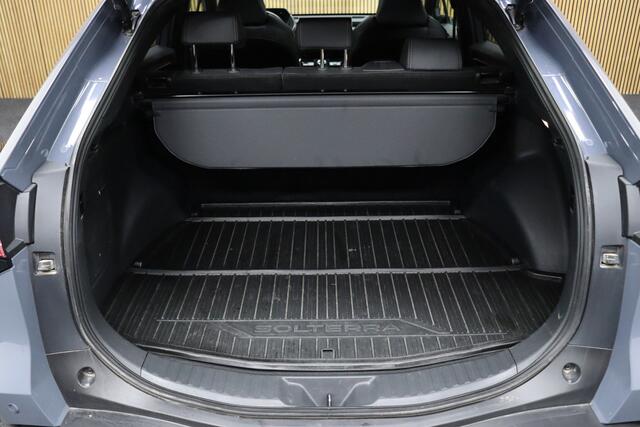 Subaru SOLTERRA Sky Package 71 kWh | Trekhaak | Panoramadak | Adaptive-cruise | 360° Camera | Navigatie | Elek. Achterklep | Leder | Stoel & Stuurverwarming | Apple Carplay & Android Auto | Keyless | Dodehoekdetectie