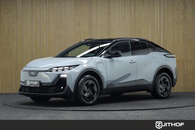 Subaru Uncharted 2E-xcite+ 77 kWh | Adaptive-cruise | 360° Camera | Clima | Navigatie | Leder | Apple Carplay & Android Auto | Parkeerhulp | Stoel & Stuurverwarming | Elek. Achterklep | Keyless | Dodehoekdetectie