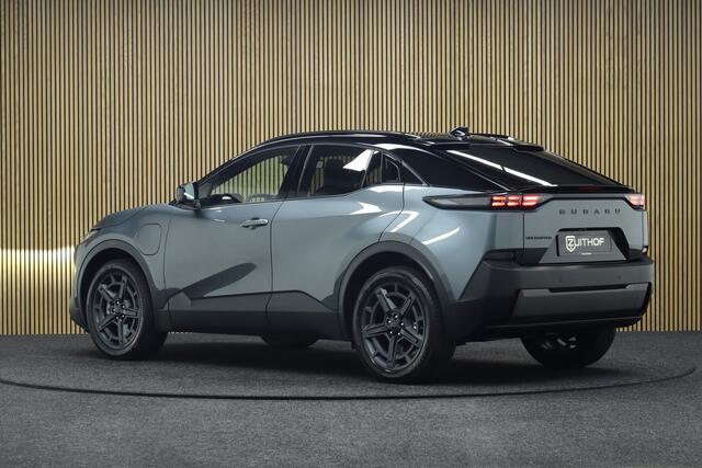 Subaru Uncharted 4E-xperience+ AWD 77 kWh | Panoramadak | 1500KG Trekvermogen | Adaptive-cruise | Powermode | LM Velgen 20'' | Camera | Clima | Navigatie | Apple Carplay & Android Auto | Stoel & Stuurverwarming | Keyless | Dodehoekdetectie