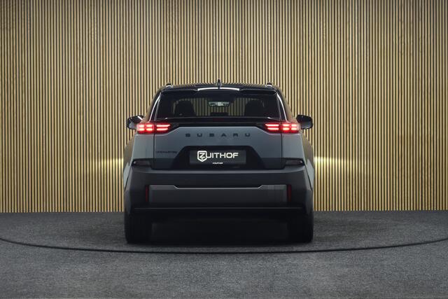 Subaru Uncharted 4E-xperience+ AWD 77 kWh | Panoramadak | 1500KG Trekvermogen | Adaptive-cruise | Powermode | LM Velgen 20'' | Camera | Clima | Navigatie | Apple Carplay & Android Auto | Stoel & Stuurverwarming | Keyless | Dodehoekdetectie