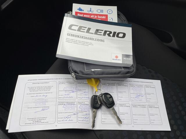 Suzuki CELERIO 1.0 Comfort Airco, Radio CD, Bluetooth, Trekhaak, El.ramen, Afst.bed c.v., 14"Lm