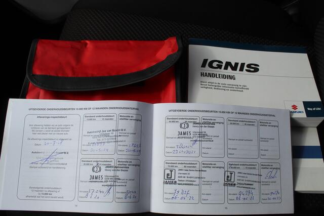 Suzuki IGNIS 1.2 Select Automaat/Orig. NL auto/Navigatie/Achteruitrijcamera/Stoelverwarming/Bluetooth/Airco/Licht metalen velgen/Verwarmbare spiegels
