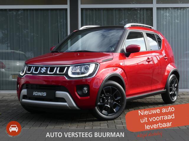 Suzuki IGNIS 1.2 Smart Hybrid Select NIEUW! Navigatie via Applecarpl./Andr. Auto, 6 Jaar Garantie