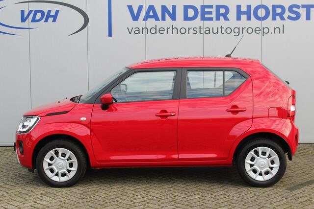 Suzuki IGNIS 1.2-83pk Smart Hybrid Comfort. Zeer nette en betrouwbare wagen, slechts ¤. 23,- wegenbelasting. Airco, telefoonvoorb., 5drs., DAB, boordcomputer, centr. port. vergr. afstand bed., LED verlichting etc.