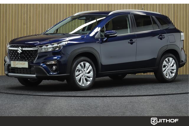Suzuki S-Cross 1.4 Boosterjet Select Smart Hybrid | Facelift | Adaptive-cruise | 1.500KG Trekkracht | Apple Carplay & Android Auto | Navigatie | Camera | Clima | Full Led | Dodehoekdetectie