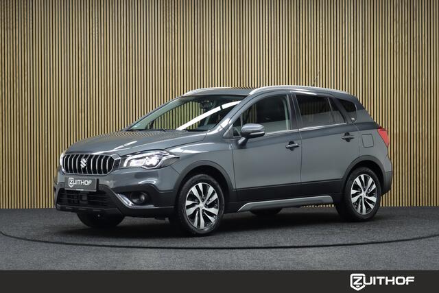 Suzuki S-Cross 1.4 Boosterjet AllGrip Style Smart Hybrid | Elek. Glazen Panoramadak | Adaptive-cruise | Afneembare Trekhaak | Leder | Camera | Clima | Parkeerhulp | Apple Carplay & Android Auto | Navigatie | Keyless | Stoelverwarming