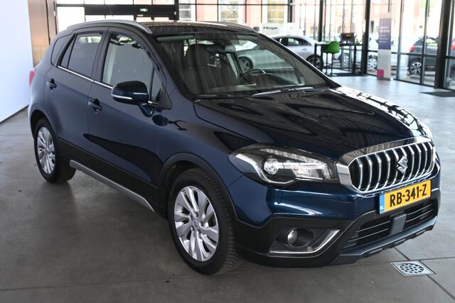 Suzuki S-Cross 1.4 Boosterjet Exclusive Automaat Clima Stoelverwarming Cruise control Trekhaak 1e Eigenaar Inruil Mogelijk!