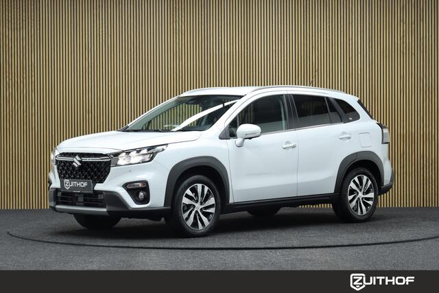 Suzuki S-Cross 1.4 Boosterjet Style Smart Hybrid Automaat | Adaptive-cruise | 360° Camera | Clima | Apple Carplay & Android Auto | Navigatie | Parkeersensoren V+A | Stoelverwarming | Keyless | Dodehoekdetectie