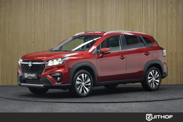 Suzuki S-Cross 1.4 Boosterjet Automaat Style Hybrid | ¤ 3.700,- Demo Voordeel! | Panoramadak | Adaptive-cruise | 360° Camera | Clima | Parkeerhulp | Navigatie | Apple Carplay & Android Auto | Keyless | Dodehoekdetectie