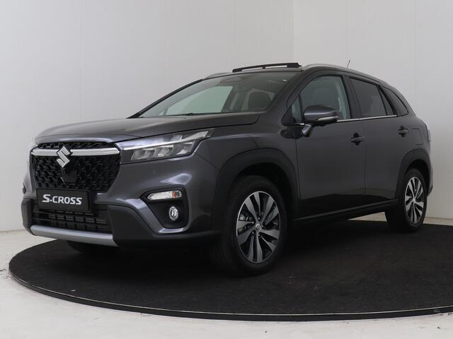Suzuki S-Cross 1.4 Boosterjet Style Smart Hybrid 10 jaar Fabrieksgarantie | Uit Voorraad Leverbaar! | Pano/schuifkanteldak |