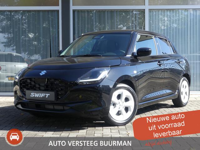Suzuki SWIFT 1.2 Select Smart Hybrid NIEUW! Navigatie via Applecarpl./Andr. Auto, CruiseControl Adaptief, 6 jaar Fabrieksgarantie