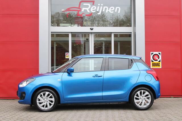 Suzuki SWIFT 1.2 83PK SELECT SMART HYBRID | APPLE CARPLAY/ANDROID AUTO | DAB+ RADIO | LICHTMETALEN VELGEN | ADAPTIVE CRUISE CONTROL | DODEHOEK DETECTIE | LED KOPLAMPEN | ACHTERUITRIJ CAMERA | GETINTE RUITEN | STOEL VERWARMING |