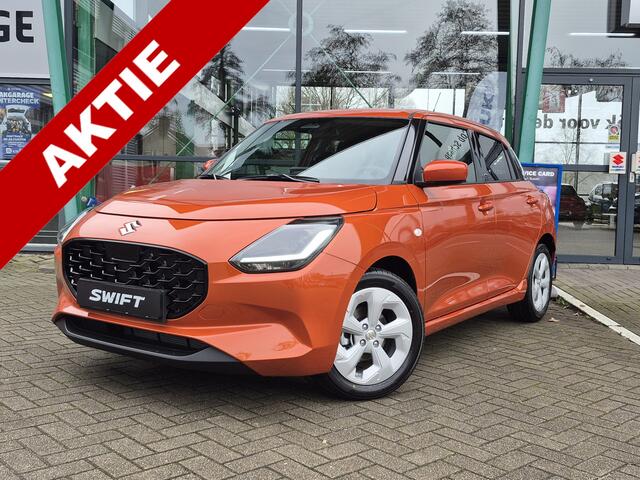 Suzuki SWIFT 1.2 Select Smart Hybrid | Excl. tijdelijke ¤2000 korting | Achteruitrijcamera | Navigate | Carplay Draadloos | Cruise Control | Stoelverwarming voor |