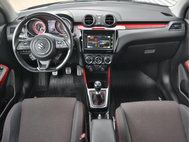 Suzuki SWIFT 1.4 Sport Smart Hybrid Navi+BT+Cam ECC-Airco adapt.Cr.Control Lane.Assist Stoelverw. 17"LMV