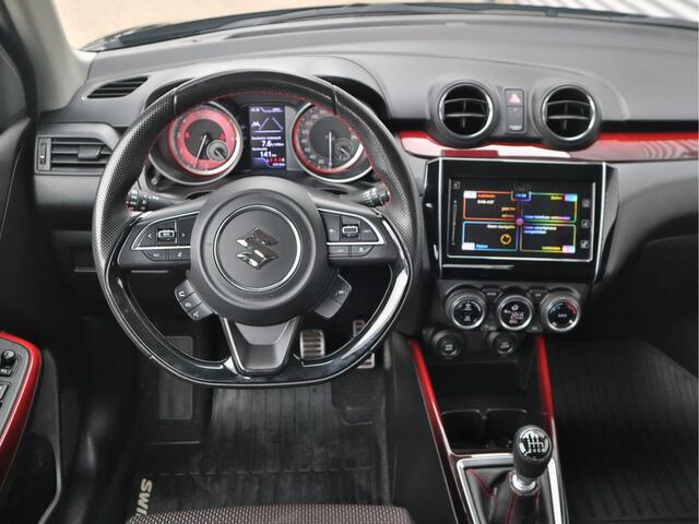 Suzuki SWIFT 1.4 Sport Smart Hybrid Navi+BT+Cam ECC-Airco adapt.Cr.Control Lane.Assist Stoelverw. 17"LMV