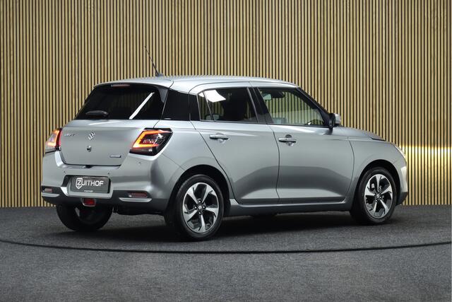Suzuki SWIFT 1.2 Style Smart Hybrid | ¤ 3.750,- Demo voordeel! | Adaptive-cruise | Apple Carplay & Android Auto | Parkeerhulp | Navigatie | Camera | Clima | Keyless | Stoelverwarming | Dodehoekdetectie