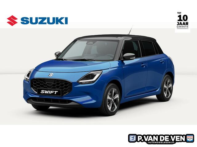 Suzuki SWIFT 1.2 Style Smart Hybrid | Uit voorraad leverbaar | 1894 | ¤2.200,- voordeel | Adapt. Cruise | Camera | Stoelverwarming | 16'' | Dodehoek | Carplay/Android Auto | Smart Entry |