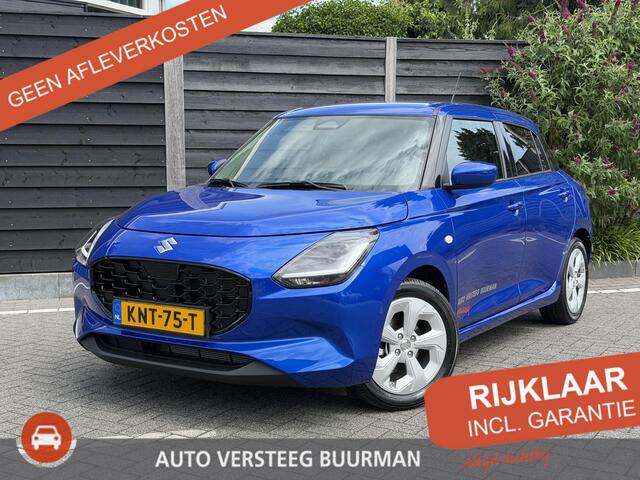 Suzuki SWIFT Select 1.2 Smart Hybrid 82PK Navigatie, Achteruitrijcamera, Keyless, Apple Carplay, Android Auto, Stoelverwarming