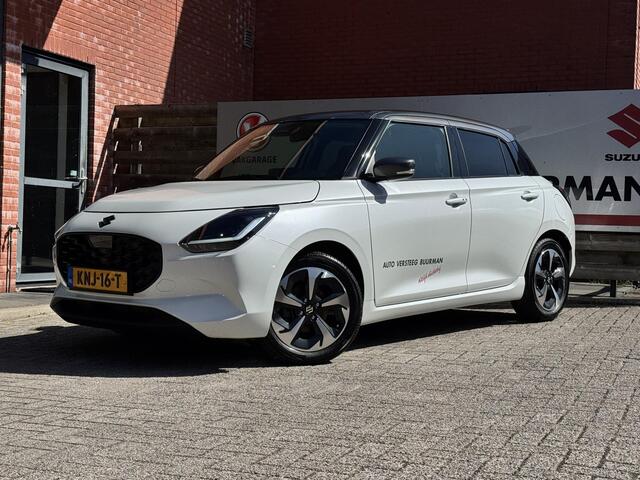 Suzuki SWIFT 1.2 Style Smart Hybrid Zwarte logo's, Two-Tone Lak, Apple Carplay/Android Auto, Climate/Cruise Control, Camera