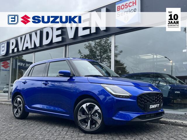 Suzuki SWIFT 1.2 Smart Hybrid Style CVT Automaat | In meerdere kleuren leverbaar | €2.200,- voordeel | Adapt. Cruise | Camera | Stoelverwarming | 16'' | Dodehoek | Carplay/Android Auto | Smart Entry |