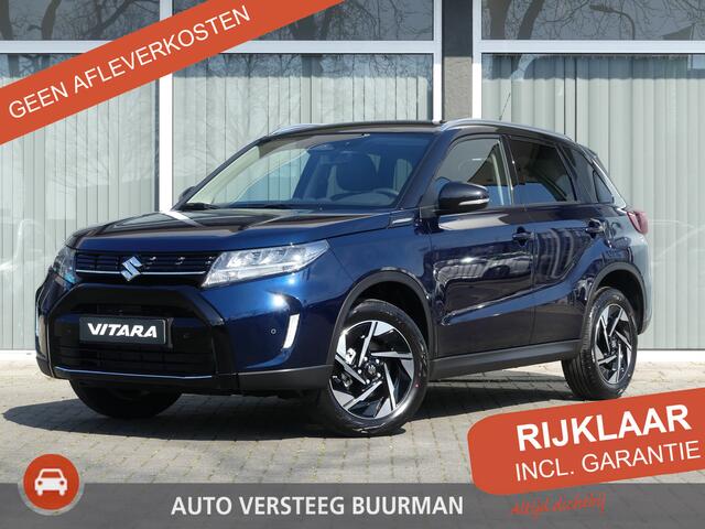Suzuki VITARA 1.5 Hybrid Style Automaat, Uit voorraad leverbaar, 6 jaar Fabrieksgarantie