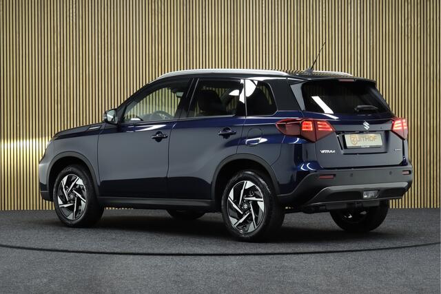 Suzuki VITARA 1.5 Hybrid Automaat Style | ¤ 3.600,- Demo voordeel! | Leder-Alcantara | Camera | Navigatie | Parkeerhulp | Adaptive-cruise | Two-Tone Lak | Dodehoekdetectie