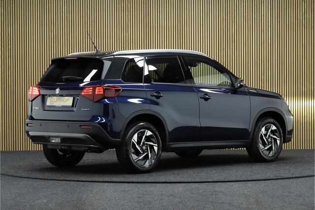 Suzuki VITARA 1.5 Hybrid Automaat Style | ¤ 3.600,- Demo voordeel! | Leder-Alcantara | Camera | Navigatie | Parkeerhulp | Adaptive-cruise | Two-Tone Lak | Dodehoekdetectie