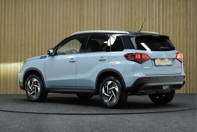 Suzuki VITARA 1.5 Hybrid Automaat Style | ¤ 3.600,- Demo voordeel! | Leder-Alcantara | Camera | Navigatie | Parkeerhulp | Adaptive-cruise | Two-Tone Lak | Dodehoekdetectie